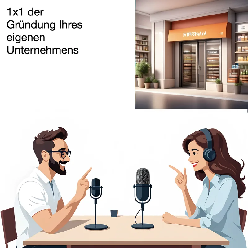 Cover des Podcasts 1x1 der Gründung