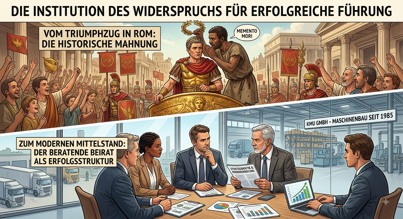 Die Kunst des institutionalisierten Widerspruchs: Warum erfolgreiche Systeme den Mahner brauchen
